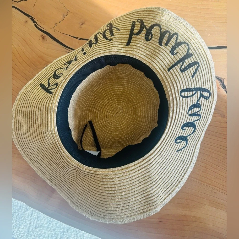 Resting Beach Face Straw Sun Hat